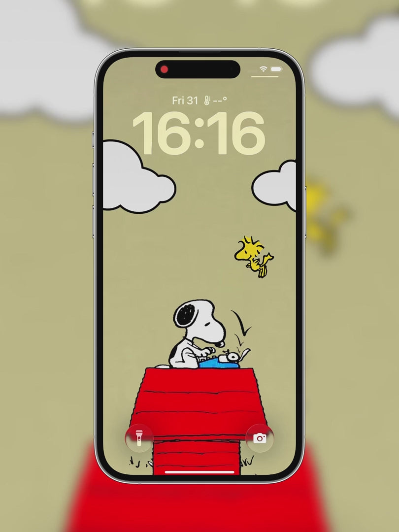 Aesthetic 4K Wallpaper for iPhone | Snoopy
